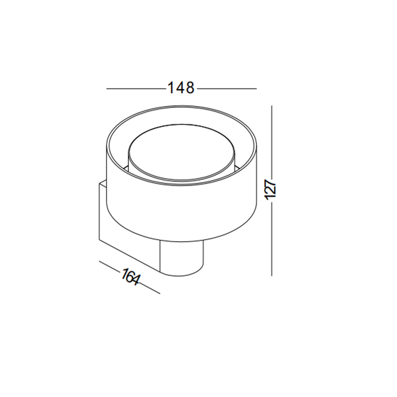 Modern Style Black 6W LED Reading Light - Zhongshan Passun Lighting Factory