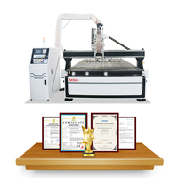 Machine de fraisage CNC automatique ATC 9 kW 2040 avec changement d'outil, commande Syntec, servomoteur, boîte de vitesses haute rigidité, 3 axes
