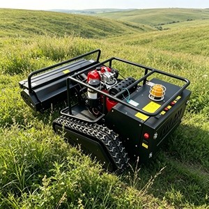 Nuevo y popular cortacésped de control remoto con giro cero y cuchillas de martillo, segadora de heno para corte de césped agrícola - Product Image 2