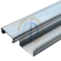 Profilé en C en zinc moderne pour plafond en plâtre, petite poutre de 12 pieds / Profilé en C en zinc 32*10mm