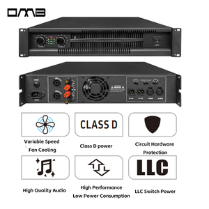 VR1000 2-Kanal 3000W Class-D-Verstärker Professionelles Audio Hochwertige Musik Digitaler Class-D-Subwoofer 2HE Endstufe - Product Image 3