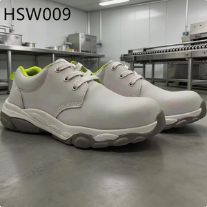 ZYF, Zuecos de Seguridad Blancos con Media Plataforma, Estilo Slip-On, para Entornos <span class=keywords><strong>Sanitarios</strong></span>, Resistentes a Bacterias, Modelo HSW013 - Product Image 6