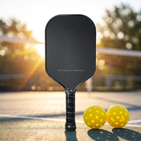 Raquette de pickleball TF2 haute densité et haute qualité, surface en carbone brut 16 mm, série Waves, logo personnalisé pour le divertissement