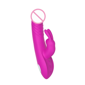 Vendita calda vibratori Climax indossabili bastone da massaggio Sexy giocattoli a forma di Silicone femminile coniglio vibratore per le donne e gli uomini - Product Image 6