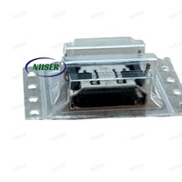 Conector Amphenol 10029449-111RLF de 19 Pines de Bronce Fosforado para SMT, Tipo A, Receptáculo, Aplicaciones Industriales y Automotrices