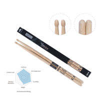 Profession elle Oak Drumsticks 7A Modell Naturholz Percussion Instruments direkt aus Eiche