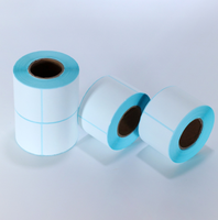 Étiquettes d'expédition professionnelles en papier thermique direct, imperméables, autocollantes, personnalisables, pour promotion alimentaire, vente en gros
