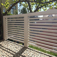 Panneaux de clôture de jardin solaires extérieurs, cadre en alliage d'aluminium perforé, moderne, certifié CE, écologique, durable, alimenté par l'énergie solaire