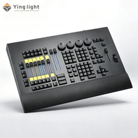 Console d'éclairage de scène MA DMX512, 2 sorties DMX, MIDI, LTC, Timecode, Faders RGB avec Flight Case