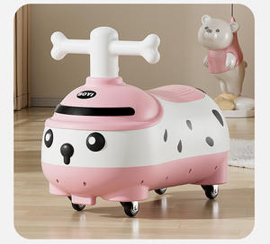 Juguete Doki de Dibujos Animados con Forma de Cacahuete, Giratorio, Deslizante y Balancín 2 en 1, Antivuelco, de Plástico, para Niños de 0 a 6 Meses, Gran Venta 2025 - Product Image 4