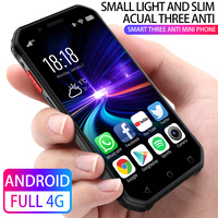 Mini Teléfonos Móviles Pequeños SOYES S10 de 3" con NFC SOS 3GB 32GB, Mini Smartphone Robusto Android 4G con Huella Dactilar e Identificación Facial