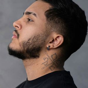 Pendientes de Aro para Hombre, Negros, Chapados en Rodio, Modernos, con Circonita Cúbica, Plata de Ley S925, Hipoalergénicos - Product Image 4