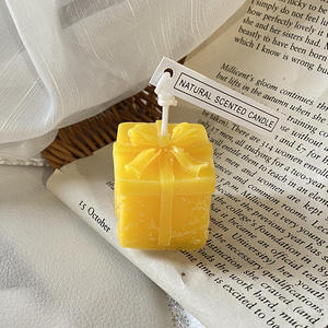 <span class=keywords><strong>Bougie</strong></span> parfumée OEM de haute qualité Dekopon <span class=keywords><strong>Gif</strong></span> au parfum de gâteau au fromage, citron et orange pour la décoration de la maison, les fêtes, les cadeaux d'<span class=keywords><strong>anniversaire</strong></span> - Product Image 5