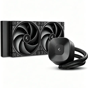 DEEPCOOL LE240 LE360 V2 AIO CPU <b>Liquid</b> <b>Cooler</b>, Zero Dark / Pure White, ARGB PWM Fan, Anti-Leak Water Cooling Support Intel LGA18 - Product Image 1