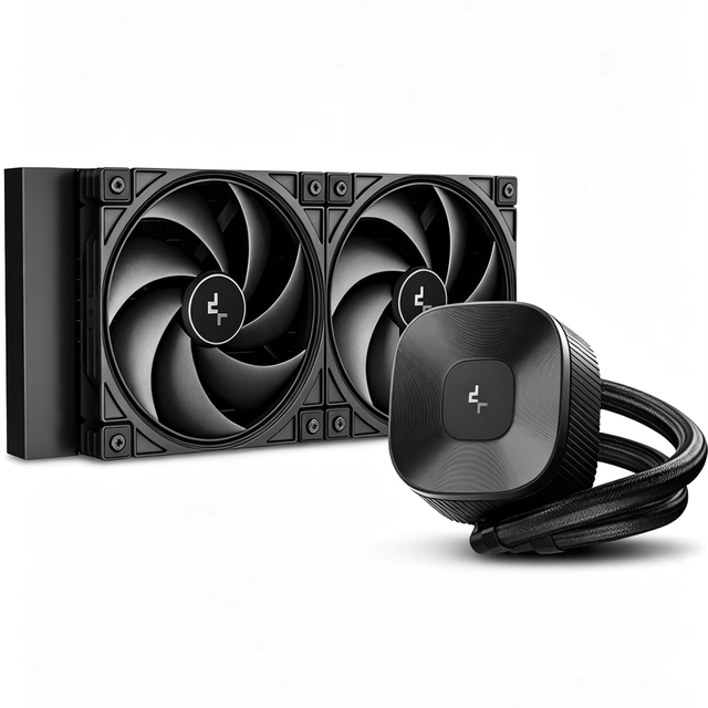 DEEPCOOL LE240 LE360 V2 AIO CPU Liquid Cooler Zero Dark/Pure White ARGB PWM Fan Anti-Leak Fluid Bearing Support Intel LGA18