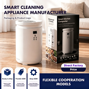 Compostador Silencioso para Encimera, Nivel de Ruido de 40dB, Filtro de Carbón Activado, Reciclador de Desechos de Alimentos, Máquina de Compostaje Inteligente - Product Image 1