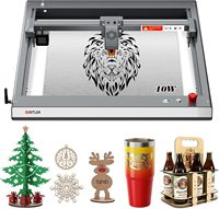 Machine de gravure laser à diode Ortur LM3 haute précision 20W, refroidie par air, 2 têtes, pour métal, MDF, contreplaqué, papier, acrylique, bricolage