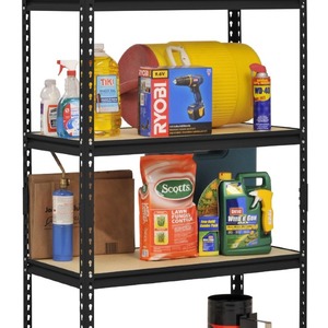 Nhanh Chóng Cung Cấp Tốc Độ Nhà Để Xe Kệ 5 Lớp Boltless Kim Loại Nhiệm Vụ Nặng Nề Nhà Tường Nhà Để Xe Kệ Kim Loại Trần Treo Kệ - Product Image 6