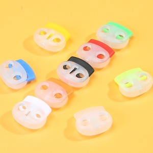 Bonne qualité printemps cochon nez en plastique cloche serrer ensemble de réglage élastique à travers la corde de traction Butto - Product Image 3