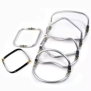 Meetee Bs212 Kim Loại Nụ Hôn Clasp Purse Khung Túi Bác Sĩ Nhôm Ống Xử Lý Khóa Tự Làm Túi Ly Hợp Xử Lý Phụ Kiện Phần Cứng - Product Image 4