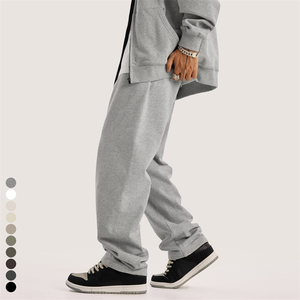 OEM Streetwear pantalones de chándal al por mayor de gran tamaño Loose Fit hombres Joggers logotipo personalizado de alta calidad - Product Image 3