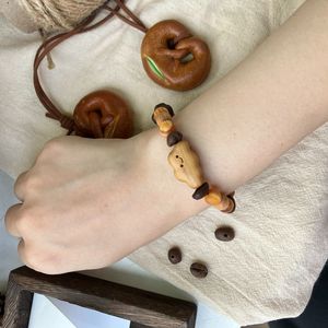 Pulsera <span class=keywords><strong>de</strong></span> cuentas <span class=keywords><strong>de</strong></span> café con diseño <span class=keywords><strong>de</strong></span> nube <span class=keywords><strong>de</strong></span> sándalo, estilo retro único, perfecta como regalo <span class=keywords><strong>de</strong></span> cumpleaños para parejas o <span class=keywords><strong>mejores</strong></span> amigos. - Product Image 5
