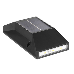 Lampe solaire murale extérieure LED carrée, angle de faisceau de 20 degrés, étanche, pour l'éclairage du jardin, du patio et du terrasse - Product Image 2