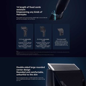 Cortadora de Pelo Xiaomi Recargable por USB con Batería de Iones de Litio y Cuchilla de Cerámica Recubierta de Titanio para Uso Doméstico - Product Image 6