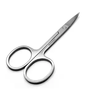 1PC不锈钢角质层剪刀指甲修指甲剪刀角质层剪刀修剪器死皮去除器不锈钢刀具