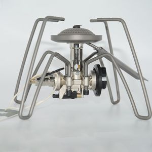 Estufa de Camping Plegable de Titanio Ultraligera de 2900W, Cocina de Gas Portátil para Acampar y Hacer Senderismo - Product Image 4