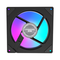 Ventilateur ARGB PWM Lovingcool 120 mm 5V 3 broches, ventilateur de refroidissement RGB adressable avec contrôle PWM, en stock, livraison rapide, prix de gros