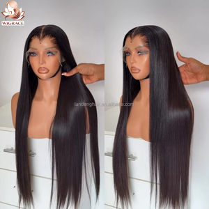 วิกผมตรงแบบไม่ต้องใช้กาว ความหนาแน่นสูง แบบ HD Swiss Lace Front <span class=keywords><strong>ผม</strong></span>เวียดนามแท้ 100%  จัดเรียงเกล็ดผม  วิกผมเส้นผมมนุษย์ - Product Image 2