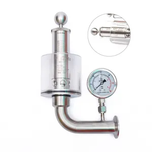 Spring-return Regulator Water Equipment Pressure Relief Valve for Beer Fermentation Tank Beer Bong