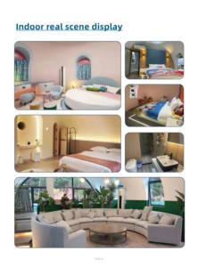 ポータブルプレハブ小型高級モジュール式住宅 モダンなドーム型グラフェンEPSプレハブハウス - Product Image 4