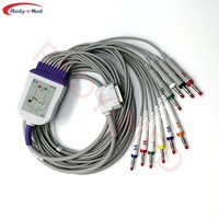 Câble ECG compatible KENZ à 10 fils avec connecteurs banane pour Cardico 302