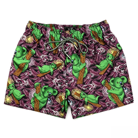 Shorts de plage pour hommes avec imprimé koala personnalisé par sublimation, vente en gros, séchage rapide, avec doublure en mesh