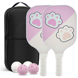 Tùy chỉnh Ergonomic tùy chỉnh pickleball Paddle Kit sợi thủy tinh sợi thủy tinh/<span class=keywords><strong>Graphite</strong></span> Racquet Set pickleball-mái chèo-Set - Product Image 5