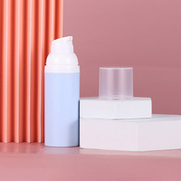 Flacon pompe airless vide pour lotion et sérum 30ml 50ml 75ml 100ml – Emballage éco-responsable pour soins de la peau – Flacons airless en PP avec fermeture à pression PPWR recyclables