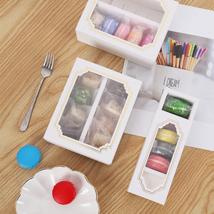 <strong>Wholesale</strong> <strong>Macaron</strong> Paper Cardboard <strong>Trinket</strong> Packaging <strong>Box</strong> for Wedding Party Cookie Storage <strong>Box</strong> Cake Decoration Accessories