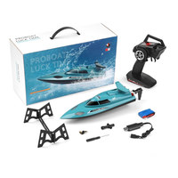 Barco RC de Alta Velocidad con Sistema de Refrigeración por Agua, Modelo de Yate de Carreras con Control Remoto, Lancha Eléctrica RC de Juguete para Adultos