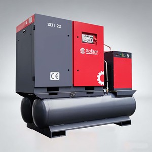 <span class=keywords><strong>Compresor</strong></span> de Aire de Tornillo con Certificación CE ISO, con Tanque y Secador, 10HP 15HP 20HP para Aplicaciones Industriales - Product Image 2