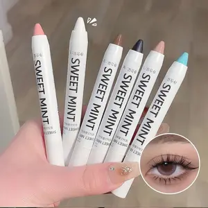 Großhandel 13 Farben Wasserdichter Make-up Text marker Bleistift Langlebiger Private Label Highlight Augen Make-up Text marker Bleistift