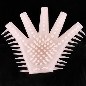 Flirting guanti da denti di lupo in gomma morbida giocattoli sessuali per adulti per coppie di masturbazione per donne giocattoli convenzionali alternativi - Product Image 3