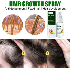 EELHOE 20ml Angelica Black Sesame Ginger Spray para el crecimiento del cabello Anti Pérdida <span class=keywords><strong>Alopecia</strong></span> <span class=keywords><strong>Areata</strong></span> <span class=keywords><strong>Alopecia</strong></span> seborreica Suero para el cabello para crecer - Product Image 5