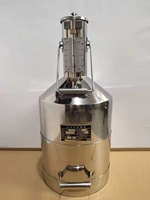 Vente en gros 5L 10L 20L Réservoir de mesure de carburant de type séraphin en acier inoxydable