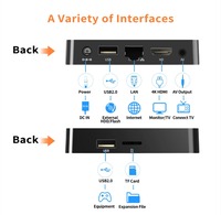 Harga Pabrik Murah Mortal Q1 Octa Core Android 14 4K BT5.0 WIFI6 TV Box Portabel Pemutar Media Streaming
