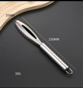 Venta al por mayor de utensilios de cocina Manual de acero inoxidable quitar rápido cepillo de piel de pescado escamas de pescado ralladores raspador para Cocina - Product Image 2