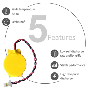 Batería de Litio CROWN C CMOS con Conector Delgado, Batería de Respaldo RTC de <span class=keywords><strong>3V</strong></span>, Batería <span class=keywords><strong>CR2016</strong></span> con Conector MX51146 - Product Image 5
