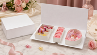 Caja de Regalo Premium para el Día de la Madre con Logotipo Personalizado, Embalaje de Papel Rígido Reciclable y Ecológico, Laminación Brillante, Cierre Magnético