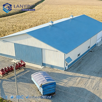 Estructura Metálica de Gran Envergadura para Almacenes, Edificio Metálico para Fábrica, Taller y Construcción de Instalaciones de Almacenamiento